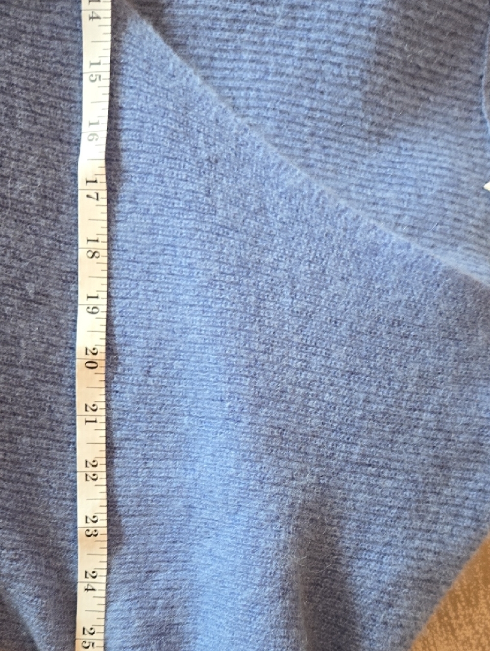 Sezane Sky Blue V-Neck Button Cardigan Sweater - Picture 5 of 6